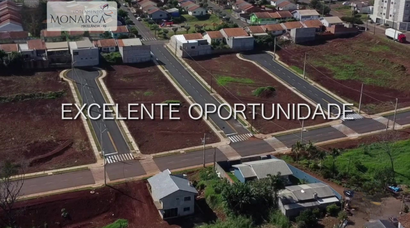 Loteamento Monarca lotes  de 300 a 406 m2